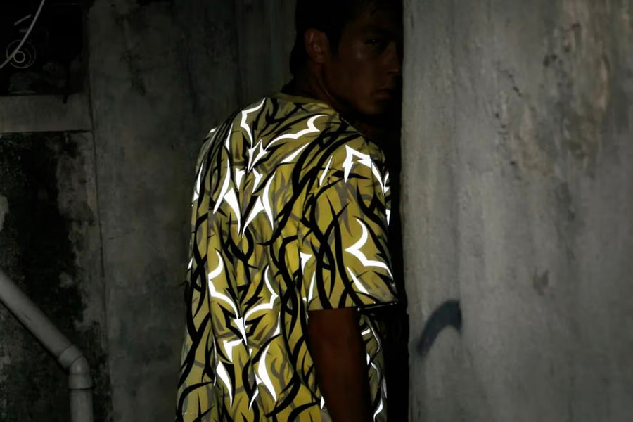 Jackson JoJaxs® Resurrects Its Alienegra Camo "Yellow Reflective" Tee