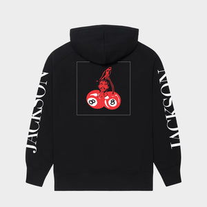 Jackson Cherry Fleece Hoodie