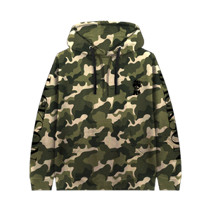 Jackson Camo Cotton Fleece Hooded Sweatshirt