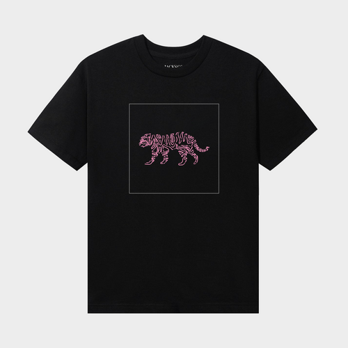 Jackson Pink-Tiger Cotton Tee