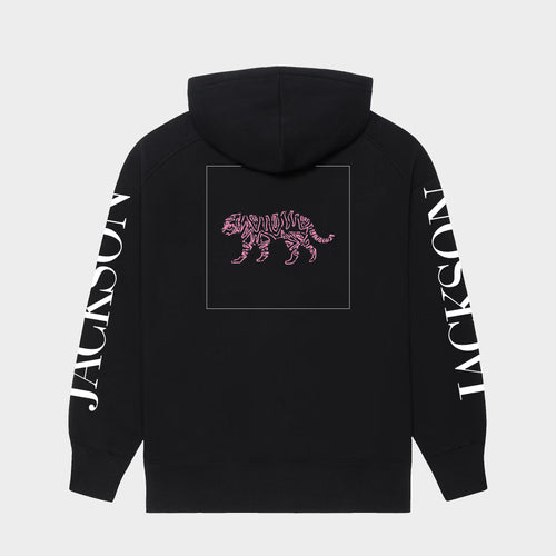 Jackson Pink-Tiger Fleece Hoodie