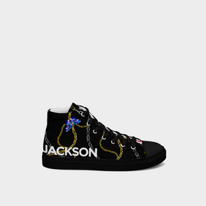 Men's Jackson Butterflies Canvas High-Top Sneaker