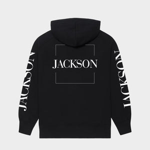 Shop Jackson Logo Print Fleece Hoodie Womens & Mens Designer Clothing by Jackson JoJaxs® Official Site. JoJaxs.com