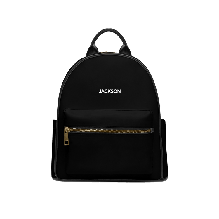 designer black leather backpack womens JoJaxs Gotham Medium Leather Backpack
