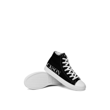 Shop Women's Jackson Logo Print Canvas High-top Sneakers Womens & Mens Apparel by Jackson JoJaxs® Official Site. JoJaxs.com