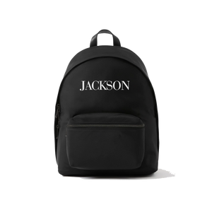 Shop Jackson Logo Print Travel Backpack Womens & Mens Apparel by Jackson JoJaxs® Official Site. JoJaxs.com