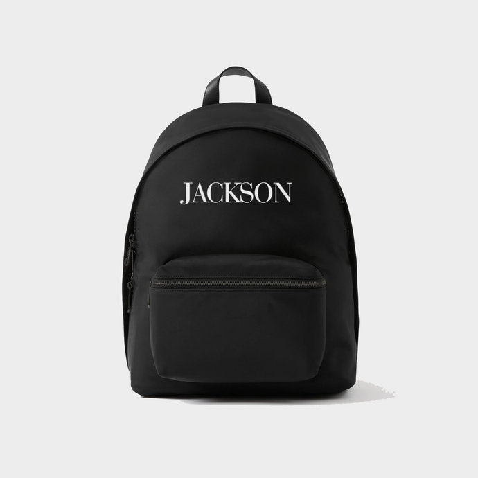 Shop Jackson Logo Print Travel Backpack Womens & Mens Apparel by Jackson JoJaxs® Official Site. JoJaxs.com
