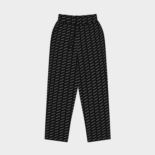 Jackson Gotham Print Wide-Leg Jersey Jogger Pant