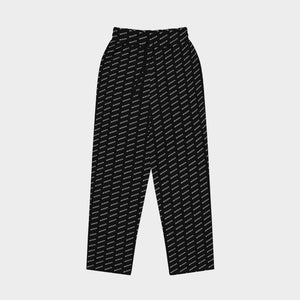 Jackson Gotham Print Wide-Leg Jersey Jogger Pant