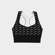 Jackson Gotham Print Stretch Jersey Bra Top