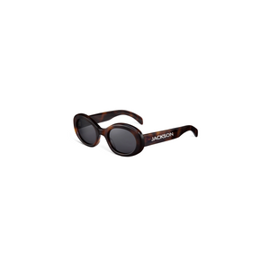 Jackson Gotham Acetate Oval Frame Sunglasses