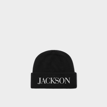 Shop Jackson Logo Print Cotton Beanie Womens & Mens Apparel by Jackson JoJaxs® Official Site. JoJaxs.com