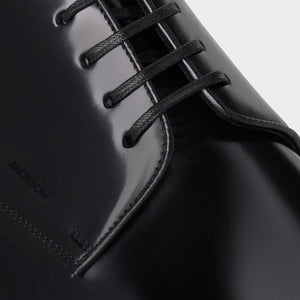 Jackson Gotham Black Leather Lace-Up Shoe