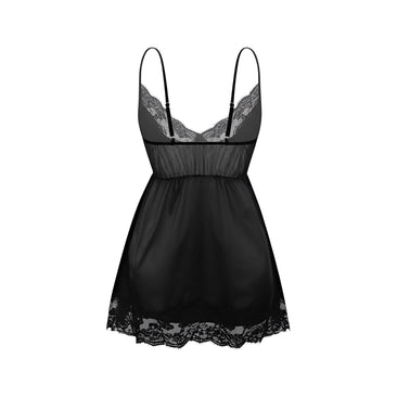 JoJaxs Satin Lace Slip Mini Dress JoJaxs Satin Lace Slip Mini Dress