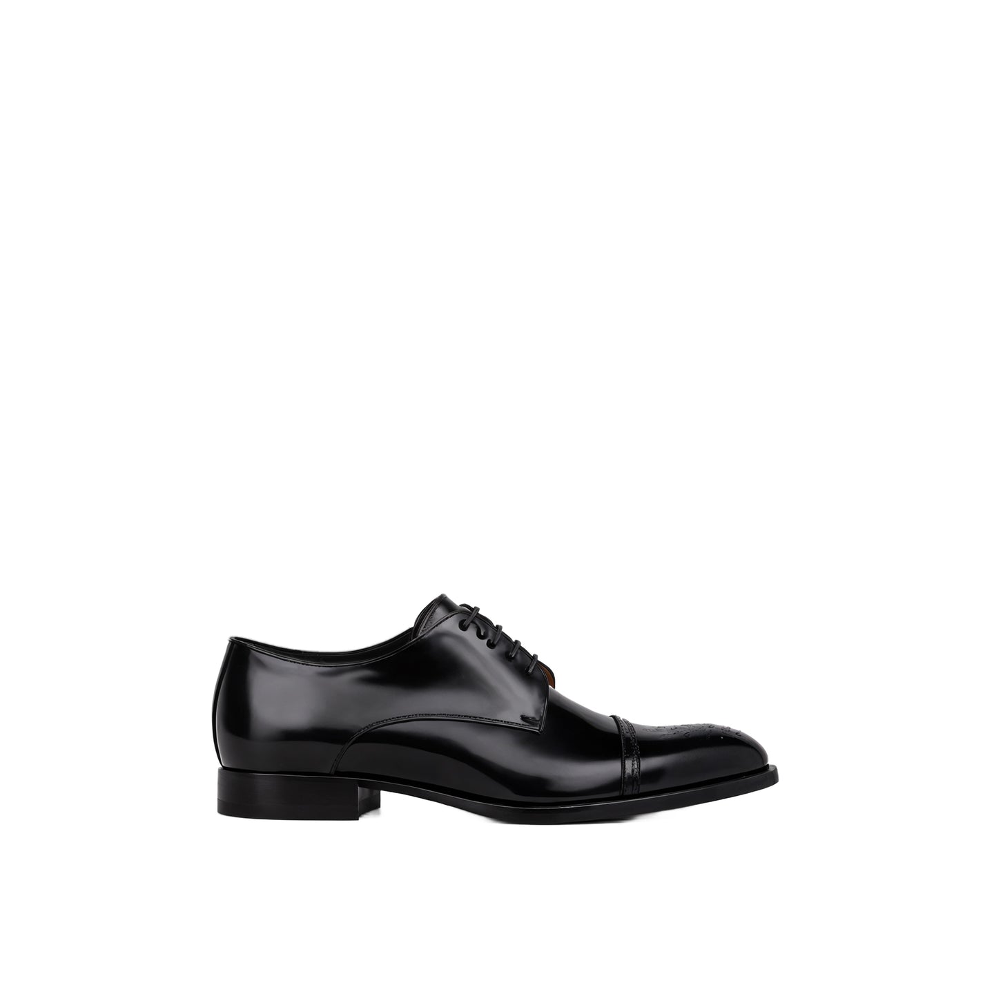JoJaxs Smooth Leather Brogue Oxford Shoe
