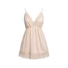 JoJaxs Satin Lace Slip Mini Dress