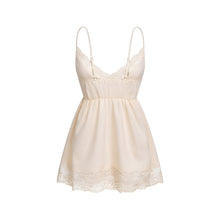 JoJaxs Satin Lace Slip Mini Dress