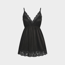 JoJaxs Satin Lace Slip Mini Dress