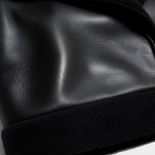 JoJaxs Leather Cropped Bomber Jacket