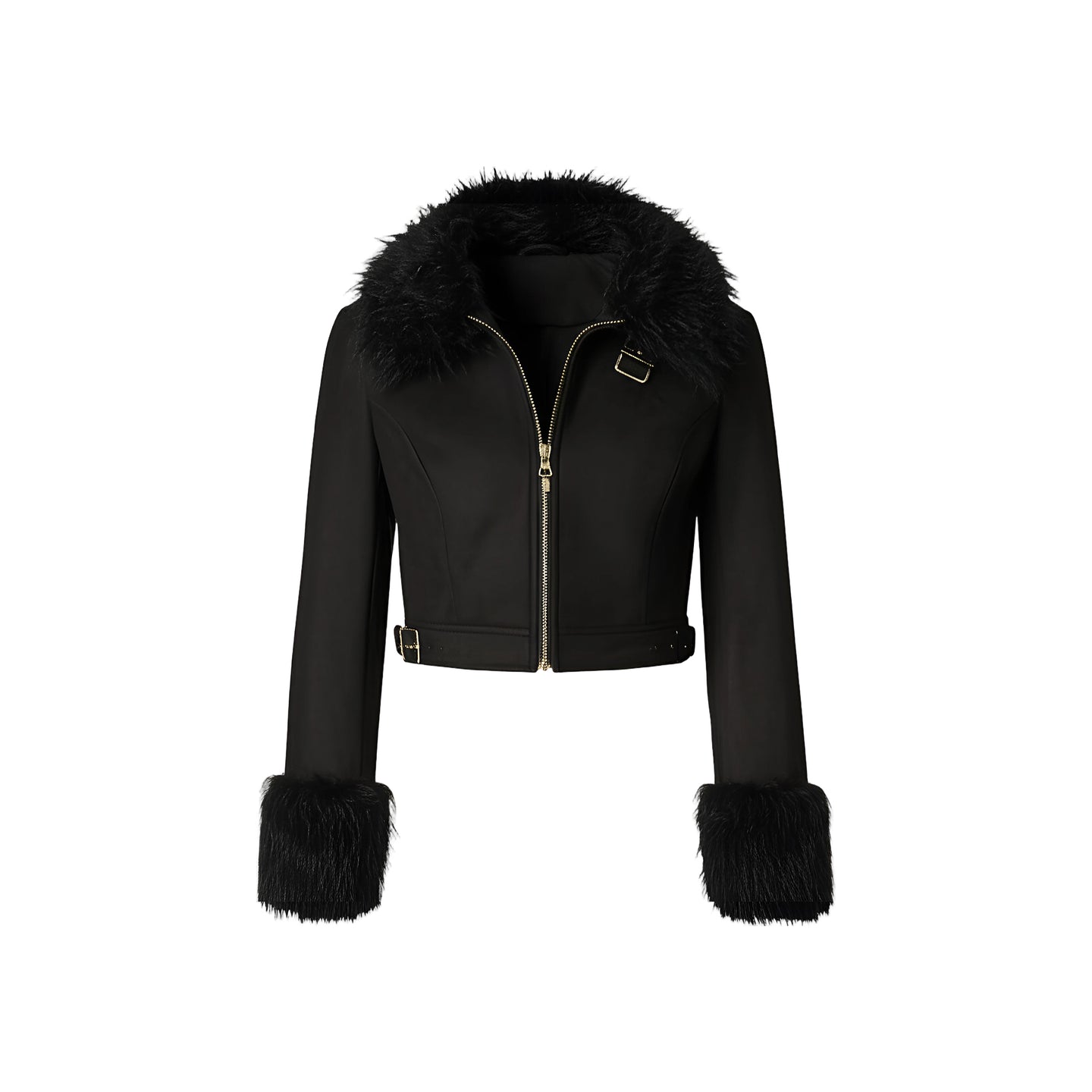 JoJaxs Nylon Cropped Jacket