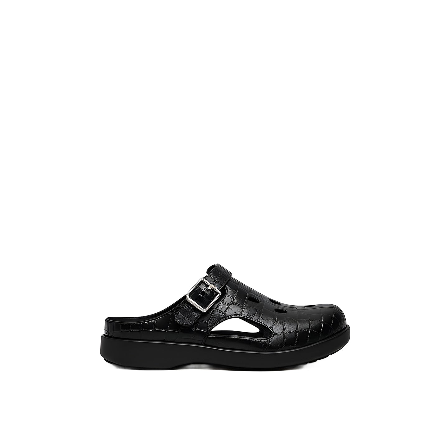 JoJaxs Crocodile Leather Clog