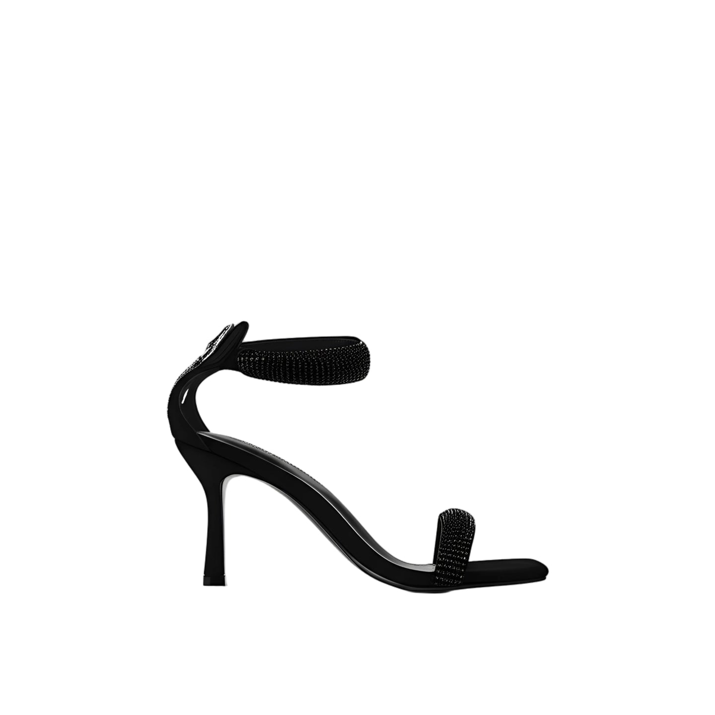 JoJaxs Stones Patent Leather Heeled Pump