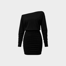 JoJaxs Shoulder Knit Mini Dress