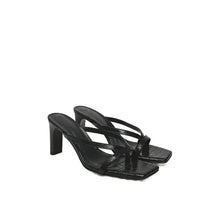 JoJaxs Crocodile Leather Heeled Sandal
