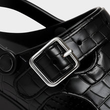 JoJaxs Crocodile Leather Clog