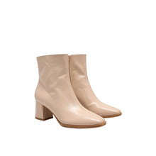 JoJaxs Smooth Leather Heeled Ankle Boot