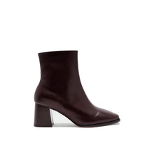 JoJaxs Smooth Leather Heeled Ankle Boot