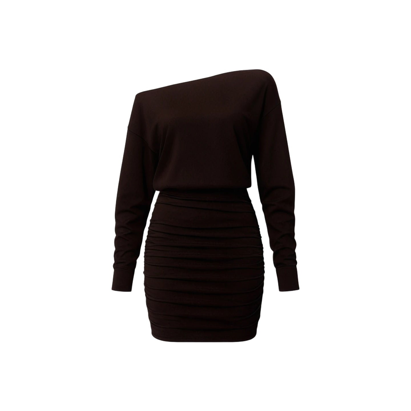 JoJaxs Shoulder Knit Mini Dress