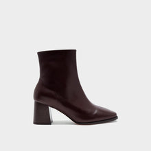 JoJaxs Smooth Leather Heeled Ankle Boot