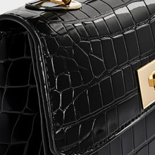 JoJaxs Chérie Crocodile Leather Shoulder Bag