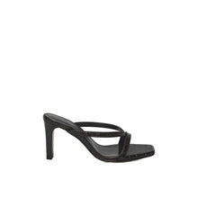JoJaxs Crocodile Leather Heeled Sandal