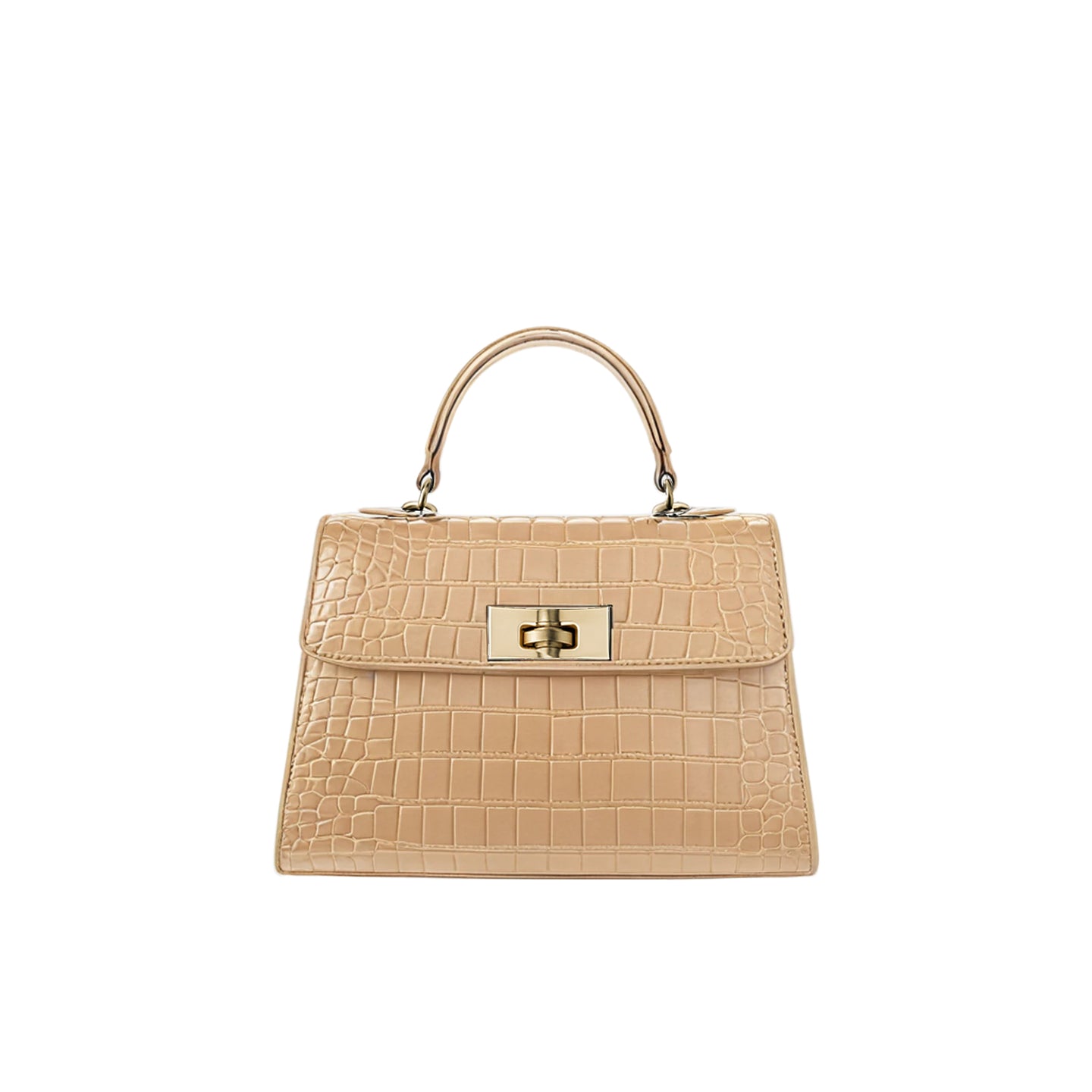 JoJaxs Chérie Crocodile Leather Shoulder Bag