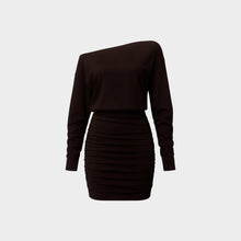 JoJaxs Shoulder Knit Mini Dress