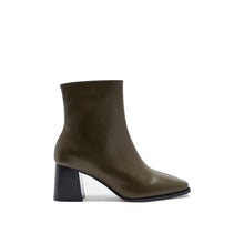 JoJaxs Smooth Leather Heeled Ankle Boot