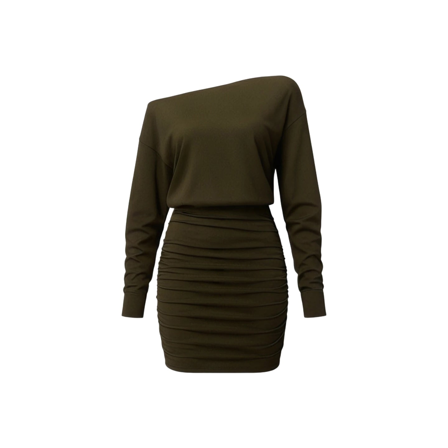 JoJaxs Shoulder Knit Mini Dress