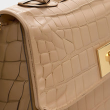 JoJaxs Chérie Crocodile Leather Shoulder Bag