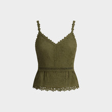 JoJaxs Scalloped Knit Tank Top