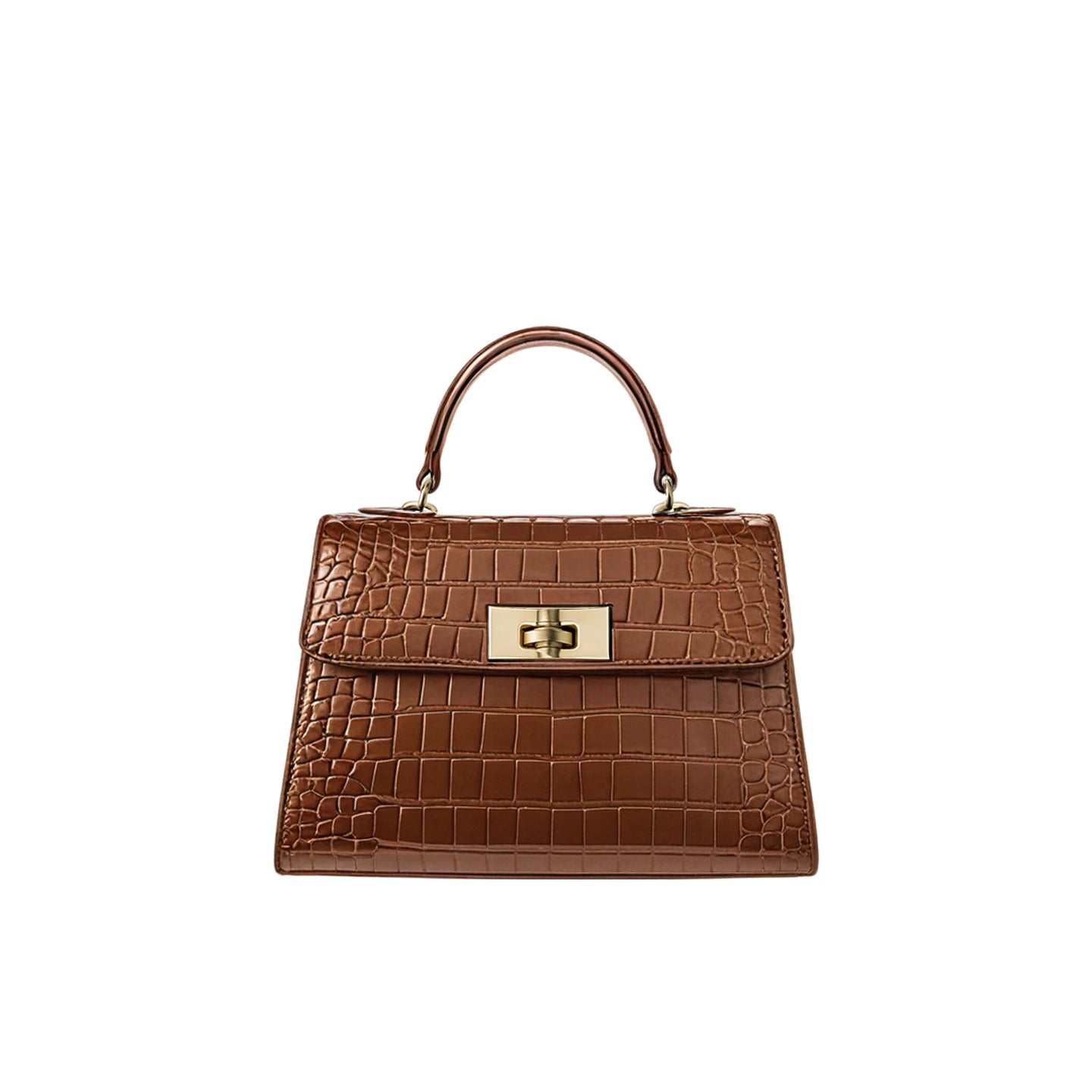 JoJaxs Chérie Crocodile Leather Shoulder Bag