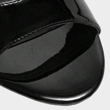 JoJaxs Patent Leather Healed Sandal