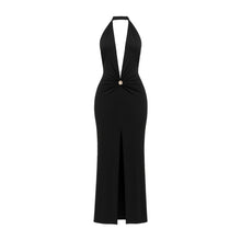 JoJaxs Plunge Knit Backless Dress