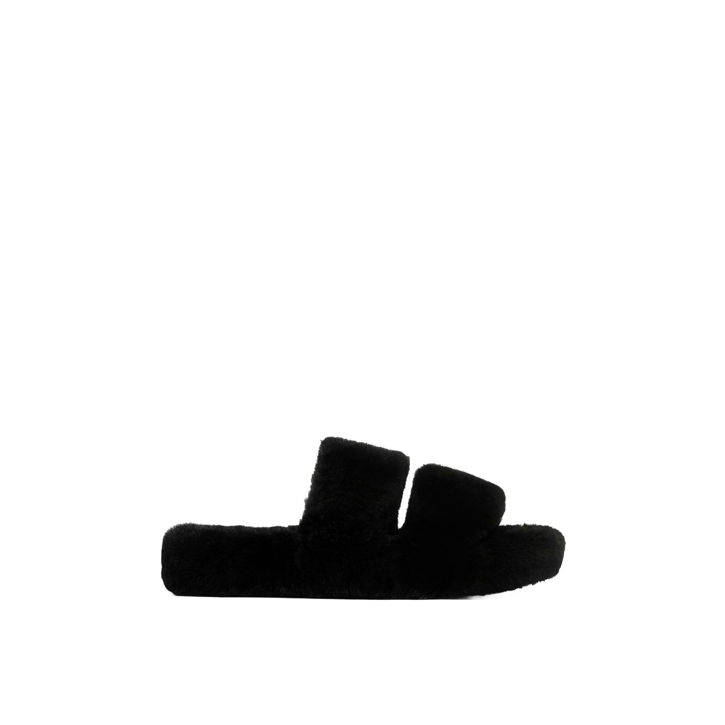 JoJaxs Soft Sustainable Fur Sandal