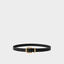 JoJaxs Crescent Leather Thin Belt