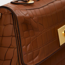 JoJaxs Chérie Crocodile Leather Shoulder Bag