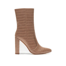 JoJaxs Crocodile Leather Heeled Boot