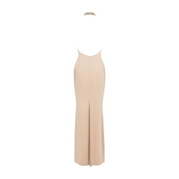 JoJaxs Plunge Knit Backless Dress