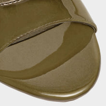 JoJaxs Patent Leather Healed Sandal